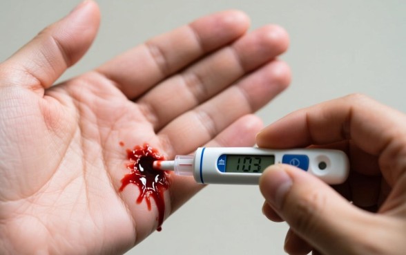 手破口子流血能测血糖吗，伤口血测血糖准不准吗