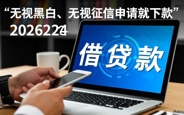 无视征信申请就下款口子有哪些，2026年真的能下款吗？