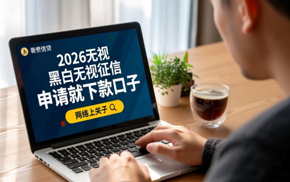 2026无视征信口子有哪些？2026无视黑白下款是真的吗？