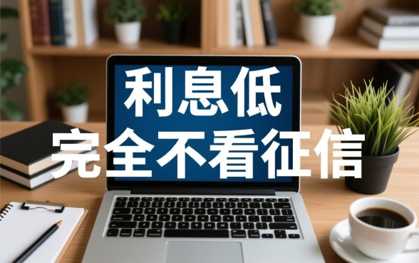 如何找到那些利息低且不看征信的网贷平台，哪里能借到