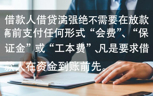 借条借款时是否必须支付会费才能成功放款，借条放款前要交钱吗