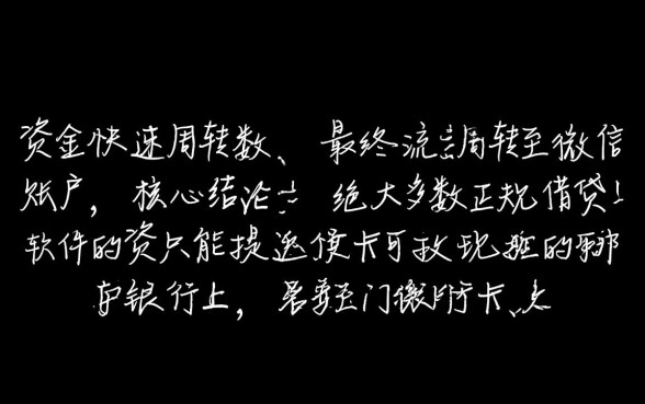 手机什么软件可以借钱到微信上，哪个软件借钱最快到微信