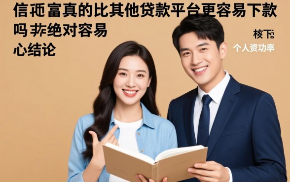 信而富比其他平台更容易下款吗，信而富贷款通过率高吗