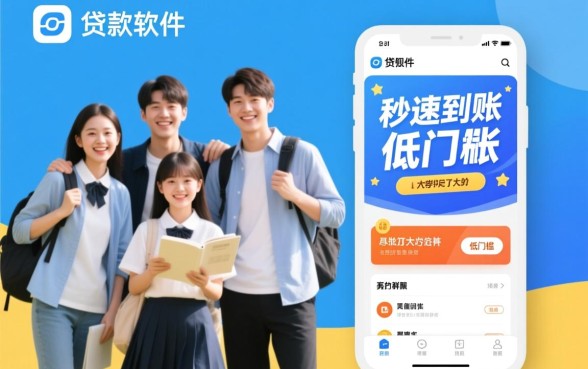下款贷款软件在大学生群体中真的那么好吗，大学生贷款靠谱吗