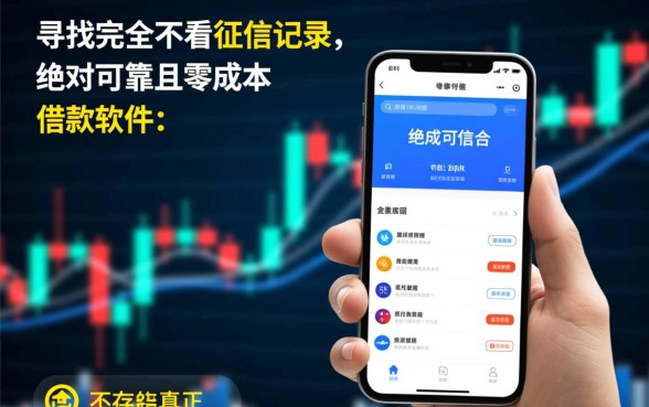 不看征信的借款app有哪些，真的可靠又不花钱吗？