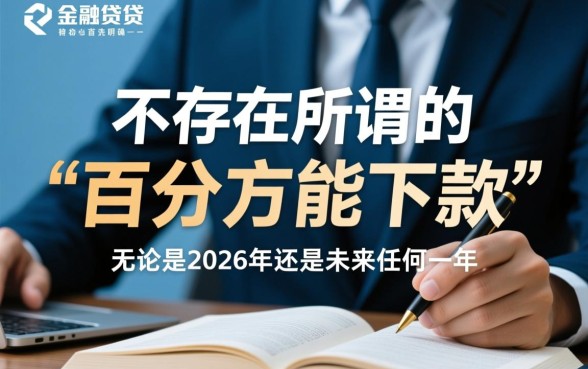 贷款百分百能下款的平台2026年有哪些，2026年哪个贷款平台容易过