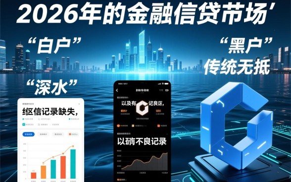 2026年黑白户网贷口子有哪些，黑户不看征信能下款吗？