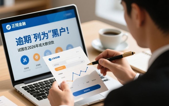 征信有逾期怎么贷款，黑户大额贷款平台哪里查？