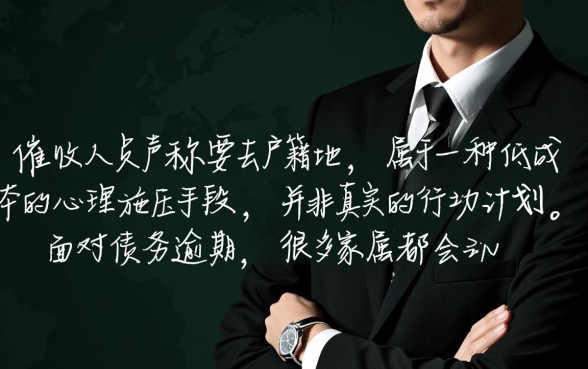 家人逾期说要去户籍地是真的吗，催收真的会上门吗