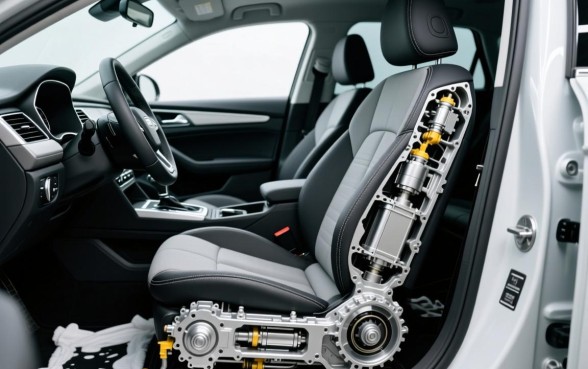 汽车驾驶座椅下面口子是干嘛的,座椅下面三个塑料口子有什么用