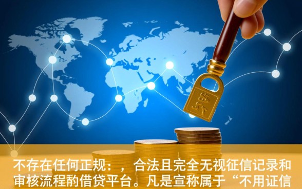 不用征信就能借钱的平台不用审核的有哪些，有哪些正规秒下款