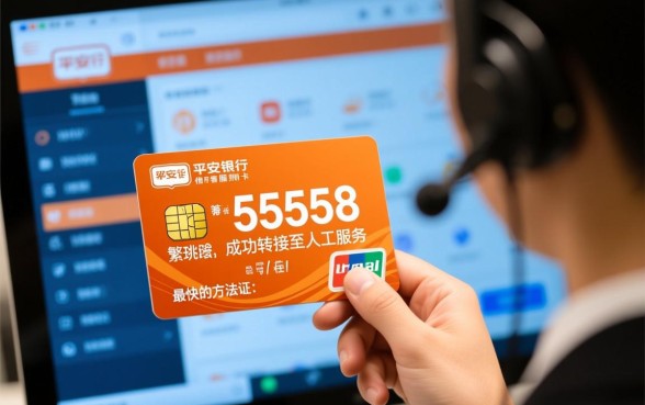 平安银行信用卡95558人工怎么转，按哪个键能接通？
