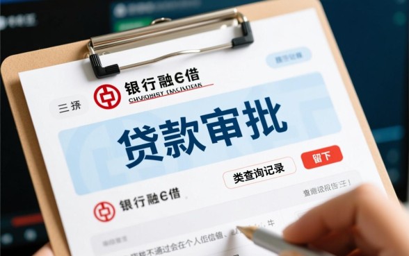 工行融e借审核不通过会上征信吗，有额度为什么被拒