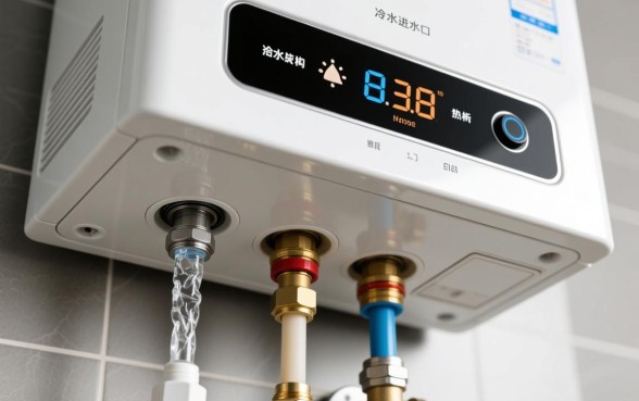 零冷水热水器下面有几个口子，安装管路怎么接