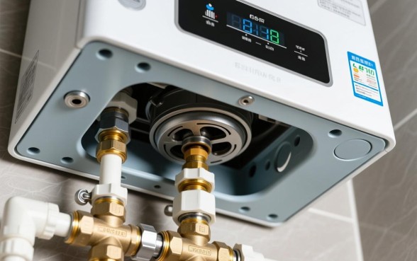 零冷水热水器下面有几个口子怎么安装，进出水口怎么接