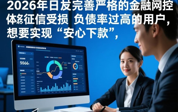 2026征信花负债高还能下款吗，哪里有安心借钱口子