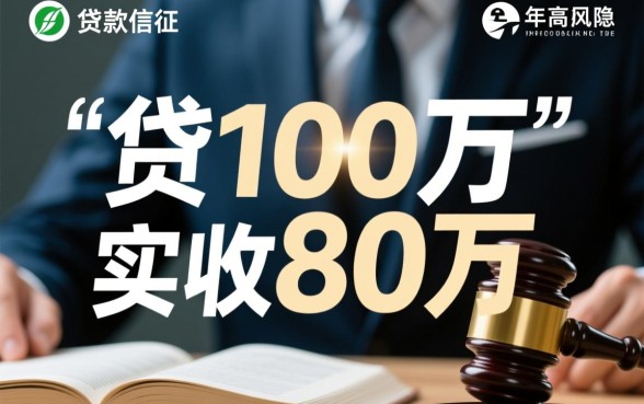 新口子贷款100万下款80万的上征信吗，新口子贷款上征信吗