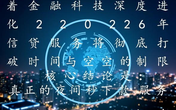 2026晚上秒下款的小贷口子有哪些，晚上秒下款怎么申请？