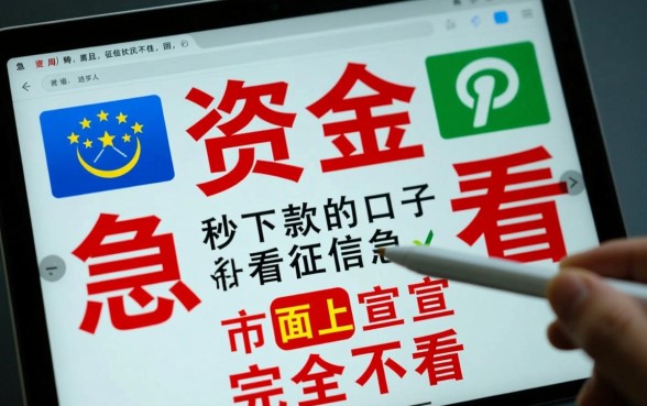 不看征信秒下款口子有哪些，急用钱哪里借不看征信