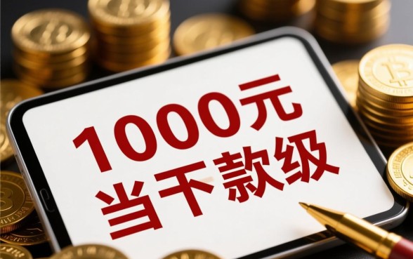 1000元当天下款的小贷口子有哪些？哪里可以借到？