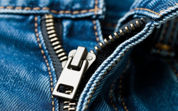 牛仔裤拉链上的口子是实心的吗，拉链头怎么取下来