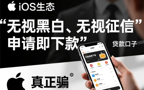无视黑白苹果版申请就下款口子？哪个容易下款？