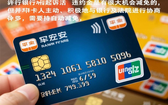 平安银行信用卡起诉后可以减免违约金吗，被起诉后还能协商吗？