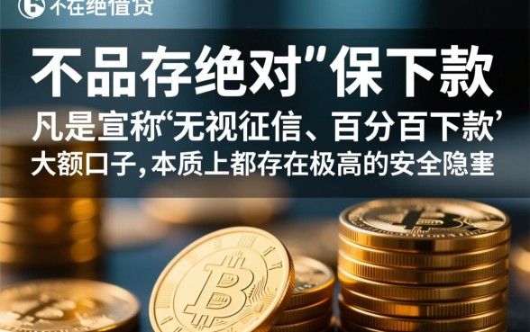 如何辨别保下款的大额口子是否安全可靠，保下款的大额口子真的安全吗