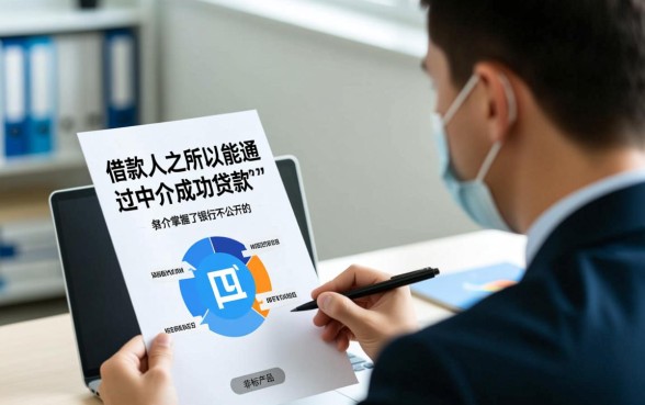 征信花了找中介可以贷款吗，征信不好找中介贷款靠谱吗