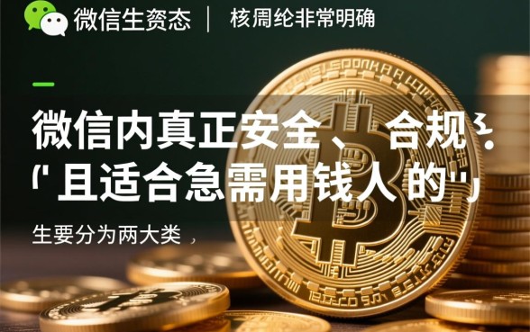 微信里有哪些网贷口子适合急需用钱的人，急需用钱微信怎么借