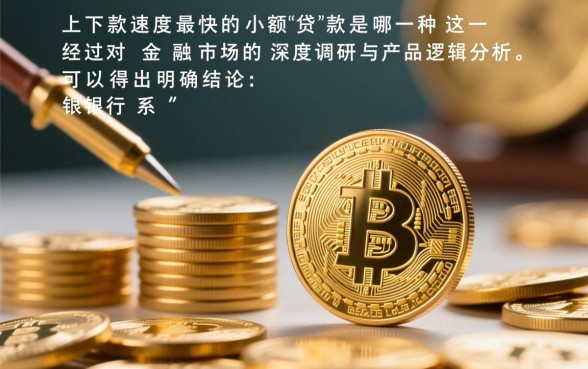 市面上下款速度最快的小额贷款是哪一种，哪个平台能秒下款