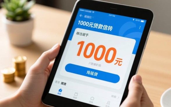 1000元必下小贷贷款一览表有哪些？哪里能借1000元秒下款？