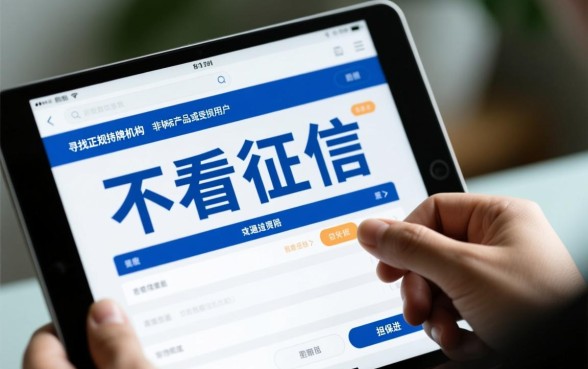 征信黑了怎么贷款，不看征信的手机贷哪里借？