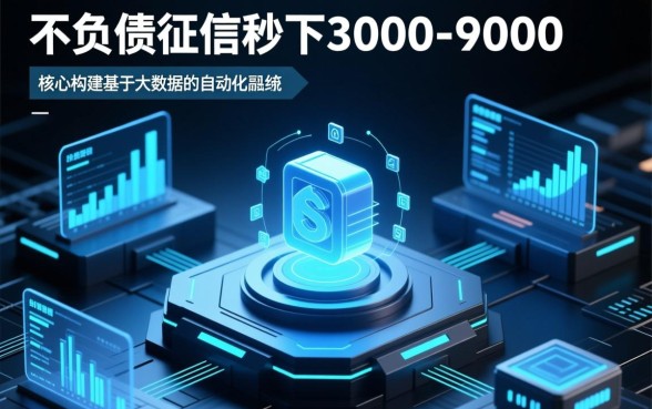 不看负债征信秒下3000-9000怎么借,哪里有不看征信的小额贷款?