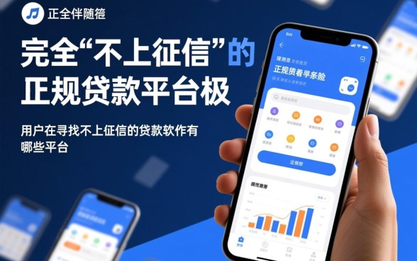 不上征信的贷款有哪些，不上征信的贷款软件有哪些平台可以借款