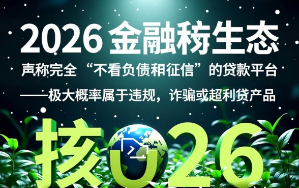 不看负债和征信的贷款app2026年有哪些，真的能下款吗？