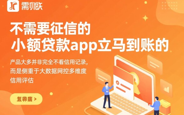 不需要征信的小额贷款app立马到账是真的吗，怎么申请？