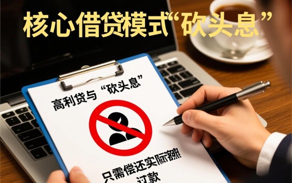 借3000到账2100算高利贷吗，五天还3000只还本金行吗