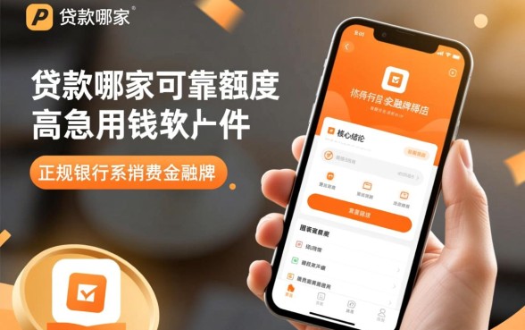 网上贷款哪家最可靠额度高，急用钱哪个软件下款快？