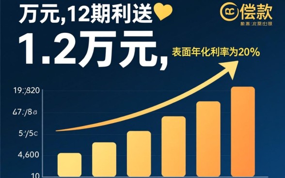网贷借10000分12期还12000，这个利息算不算高利贷？