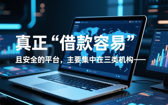 借款容易的手机软件有哪些，哪个平台借钱容易下款