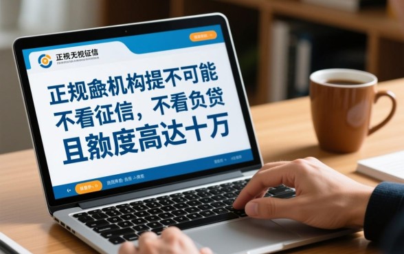 哪里可以借十万不看征信不看负债的贷款，不看征信的网贷口子有哪些