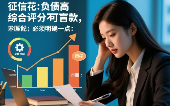 征信花负债高能下款吗，综合评分不足有哪些小贷？