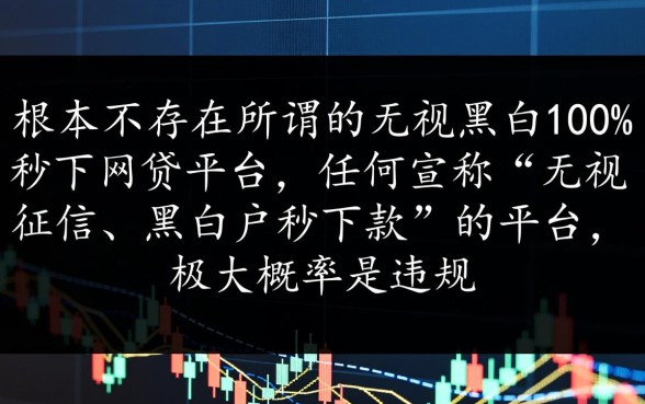无视黑白100%秒下网贷平台是真的吗，2026最新有哪些