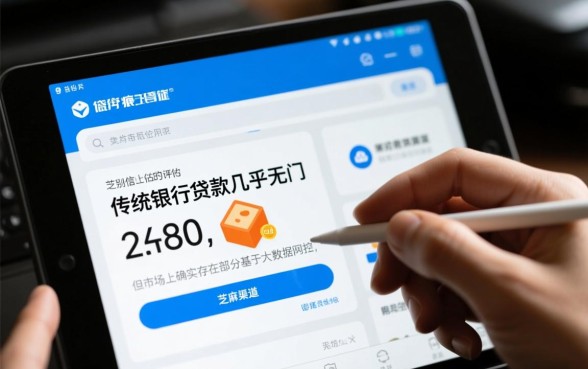 征信黑了怎么贷款，芝麻分低能下款的口子？