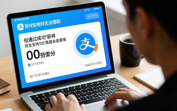 征信黑了支付宝能借款吗？芝麻分低怎么下款？