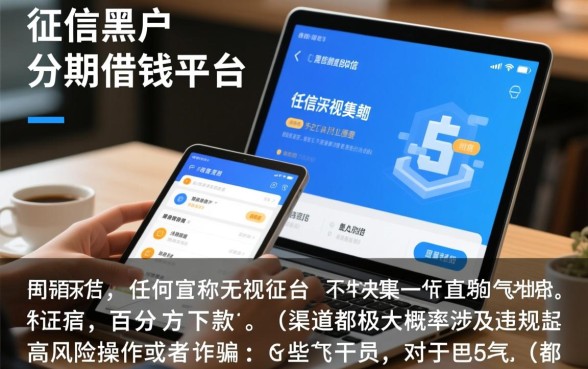 黑户分期借钱平台什么最好下款，黑户贷款哪个平台靠谱秒批？