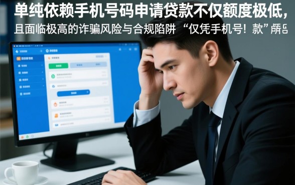 征信黑了怎么借钱，只凭手机号能下款吗？