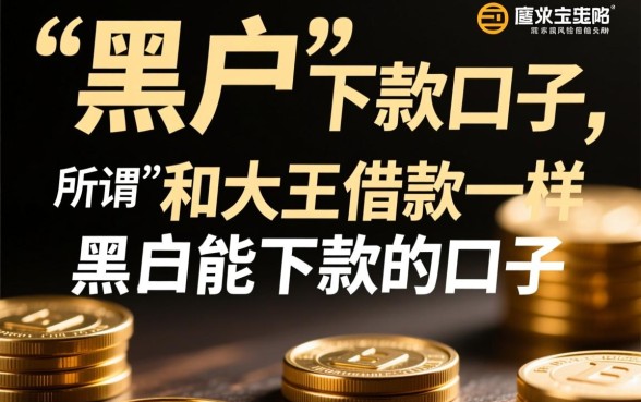和大王借款一样黑户能下款的口子叫什么，2026黑户必下款口子有哪些