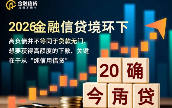 2026年负债高还能下款额度高的口子，哪里能借到？